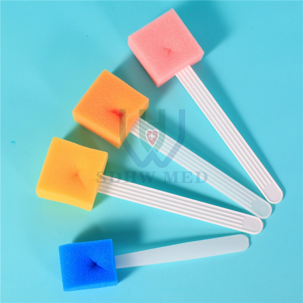 Professional Supplier Sterile Individual Packaging Sponge Medical Surgical Scrub Brush for Single Use