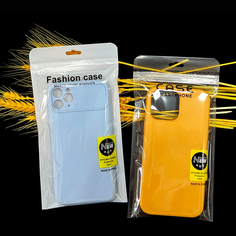 Case Packaging Bag Mobile Cover Plastic Zip Pouch