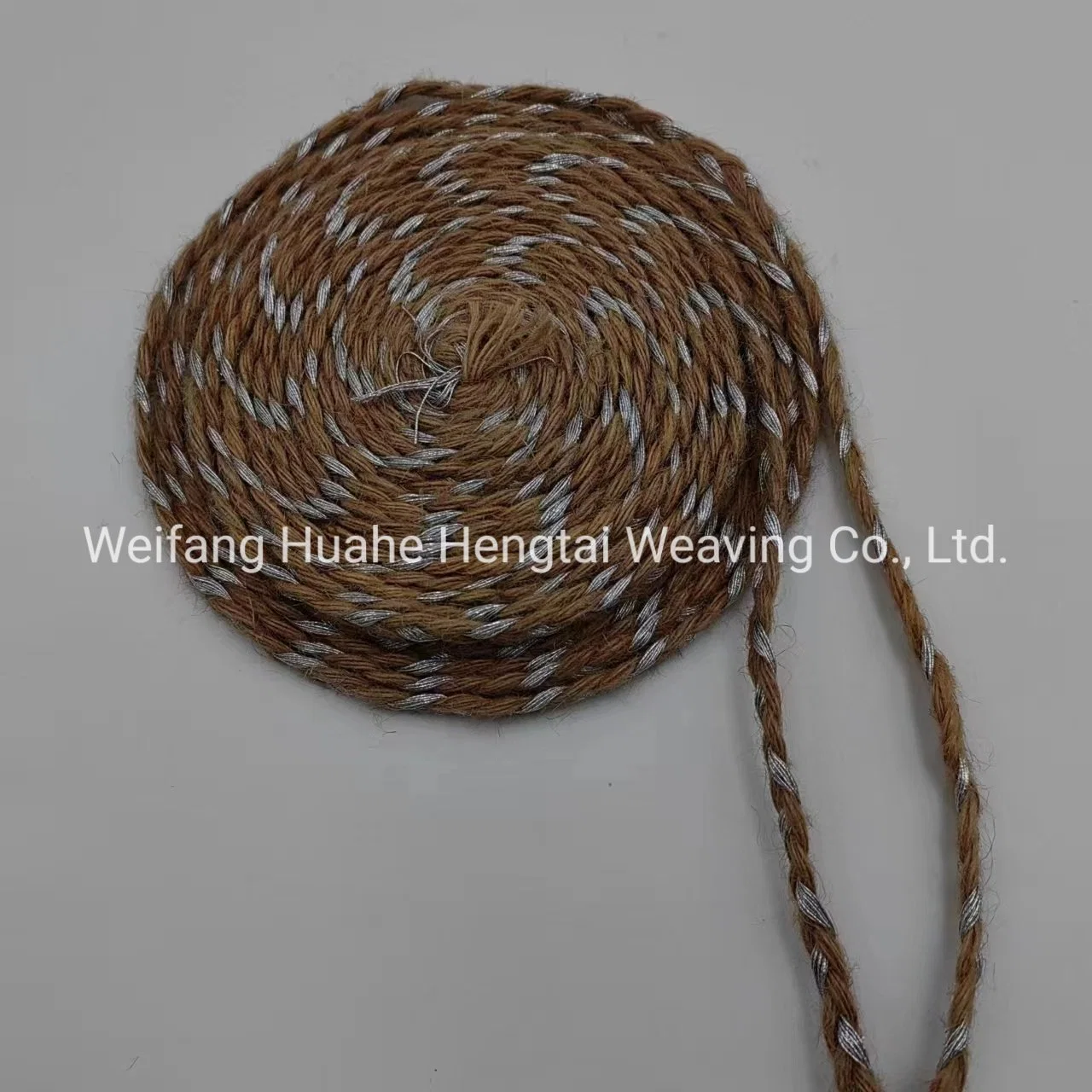 Manufacturer Wholesale/Supplier Customized Silver Twine Handicraft Craft Jute Rope