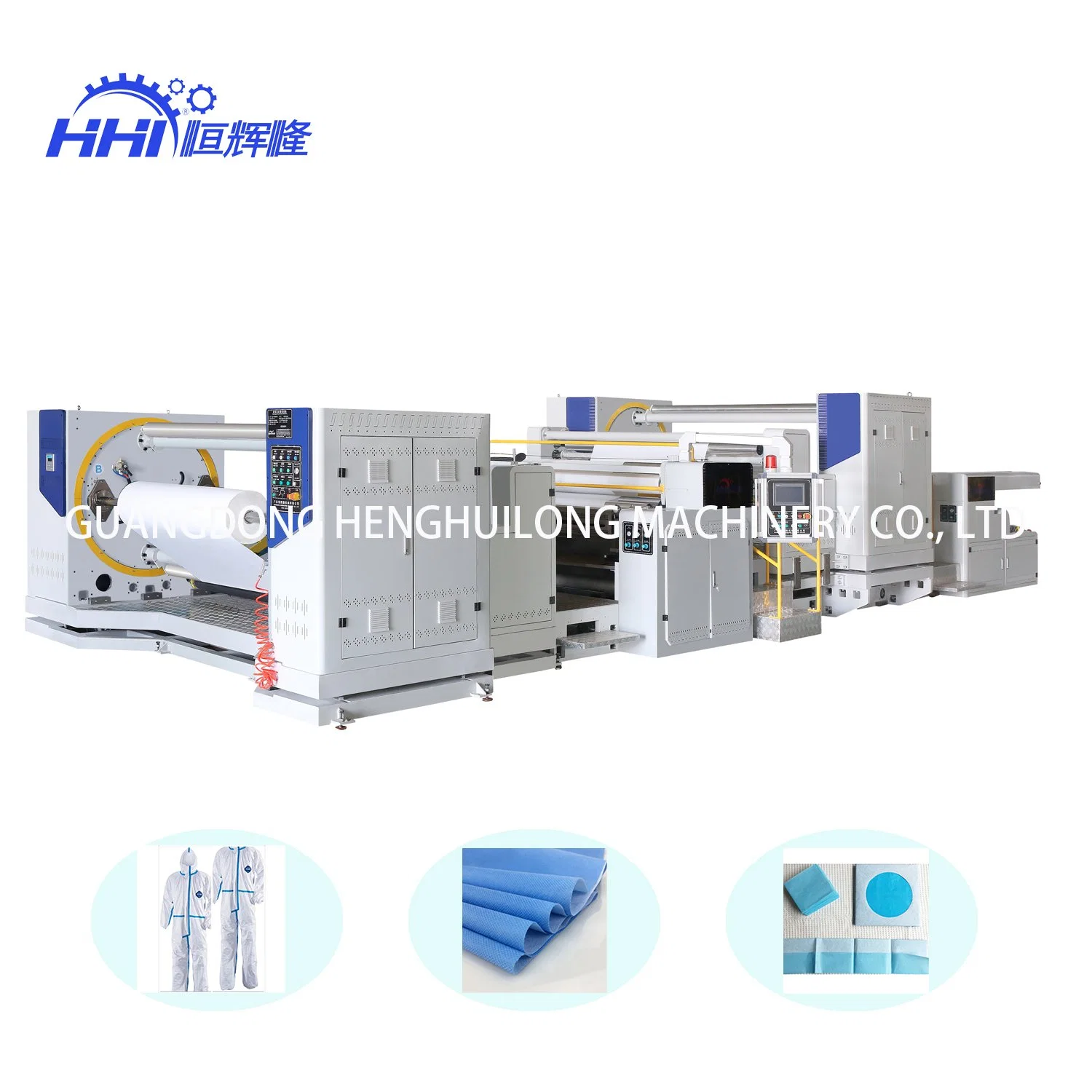 2000mm Diaper Backsheet Hot Melt Adhesive Full Laminating Machine