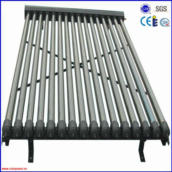 New Metal Glass Heat Pipe Pressurized Vacuum Tube Solar Collector