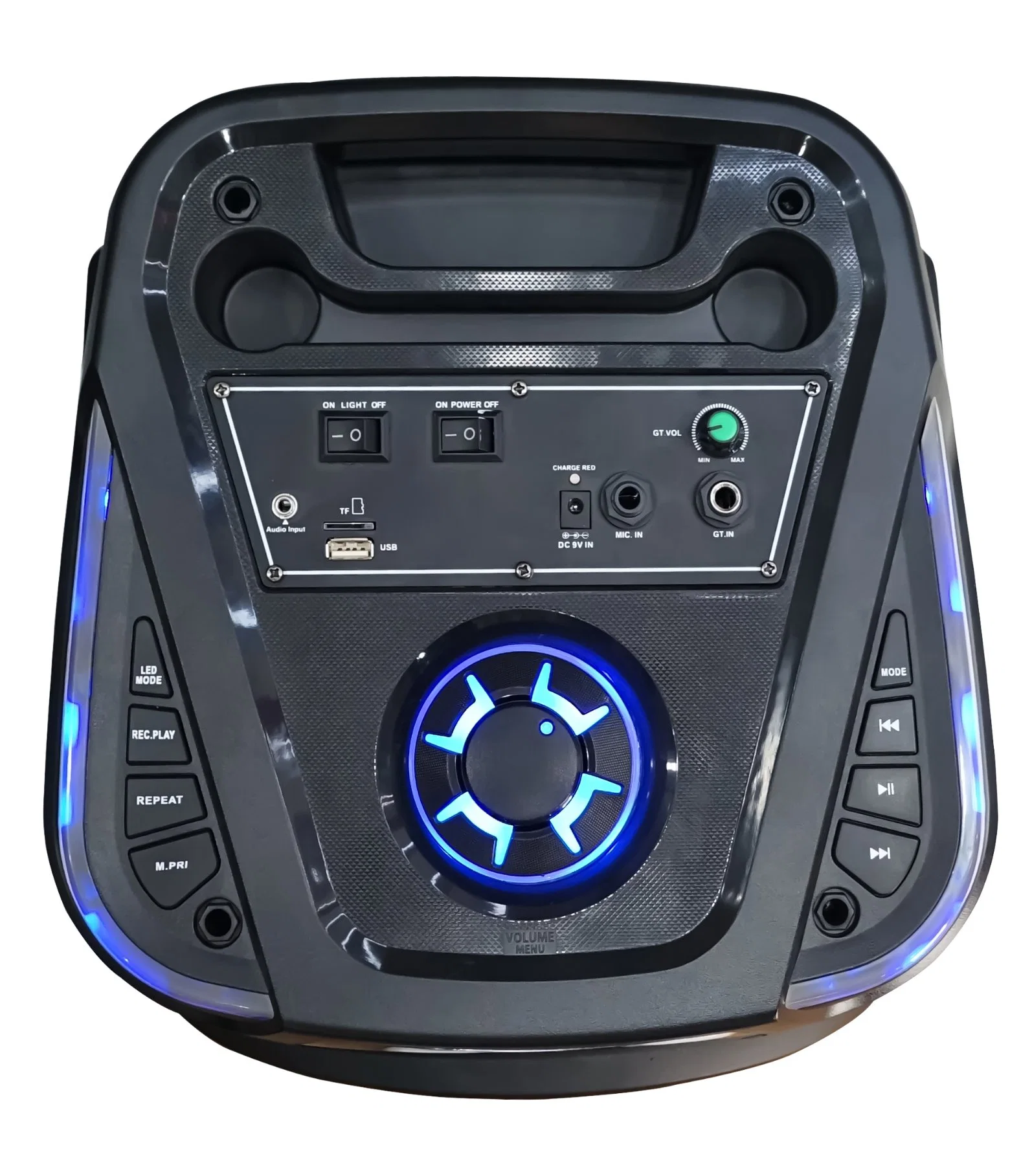 New Professional Dual 8 Inch Party Blue Tooth Portable Audio Speaker