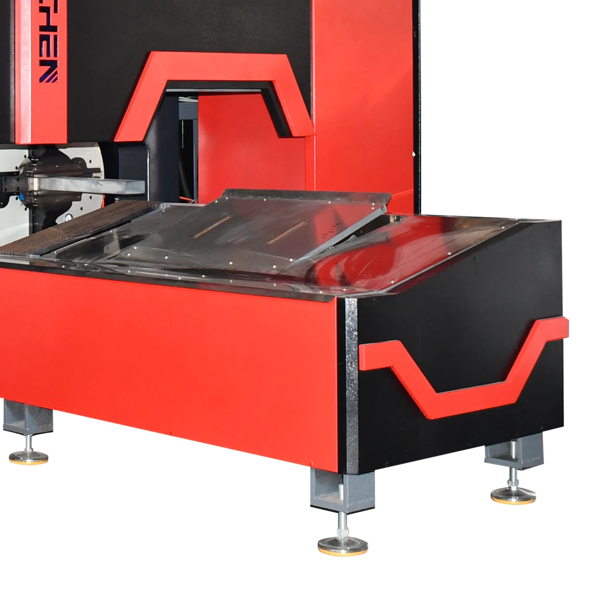 Hcgmt&reg; 6000W/350mm/9m Metal Square Steel Tube Cutting Laser Equipment with Auto-Feeding Price