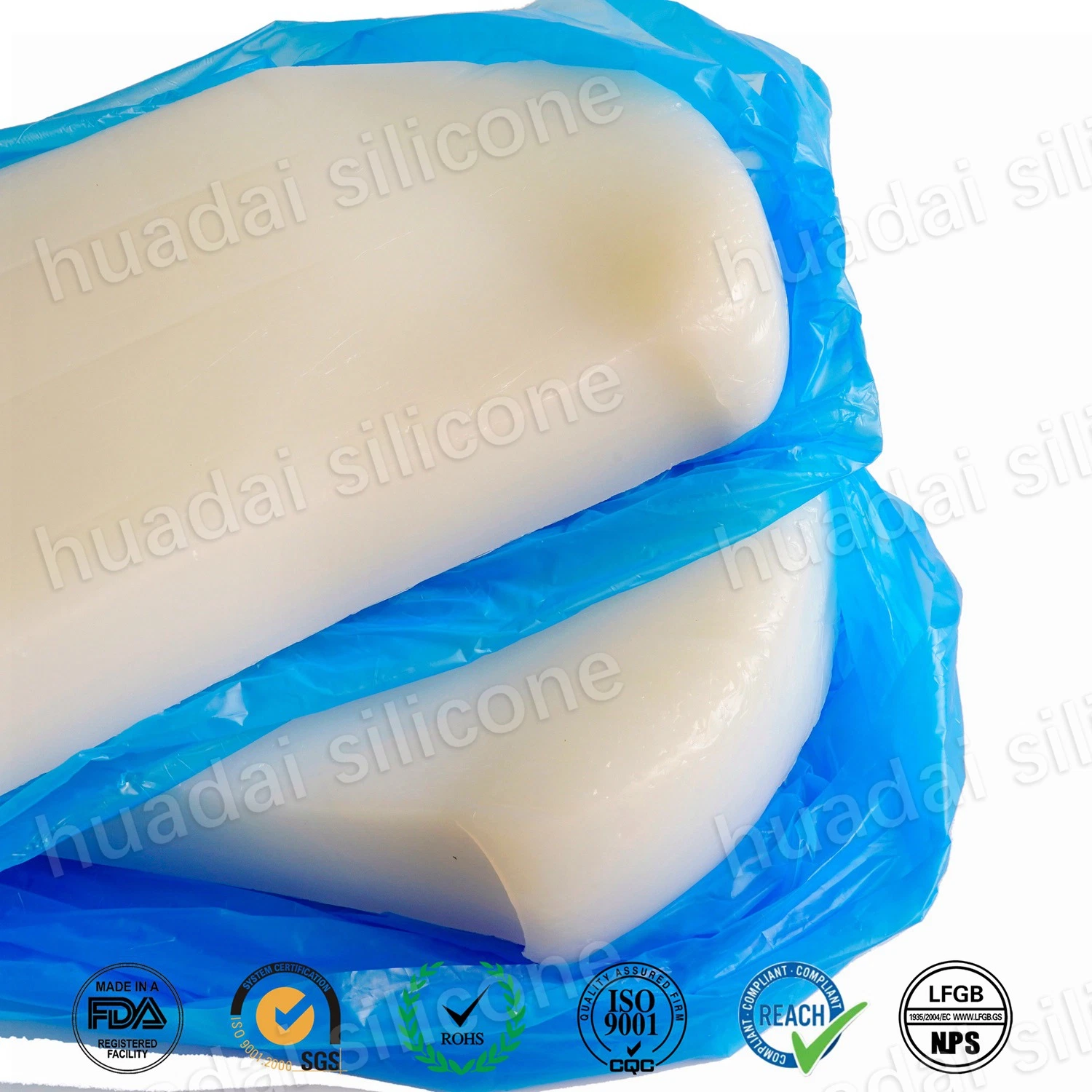 Caoutchouc de silicone de qualité médicale de moules pour le visage de matières premières de masque HD-130s