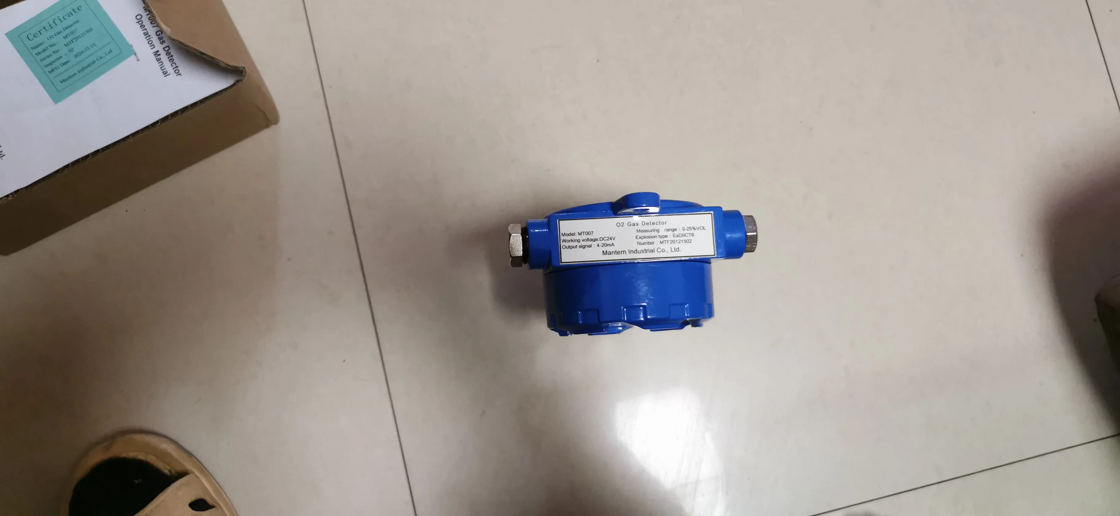 4-20mA or RS485 Toxic Gas Detector Monitor