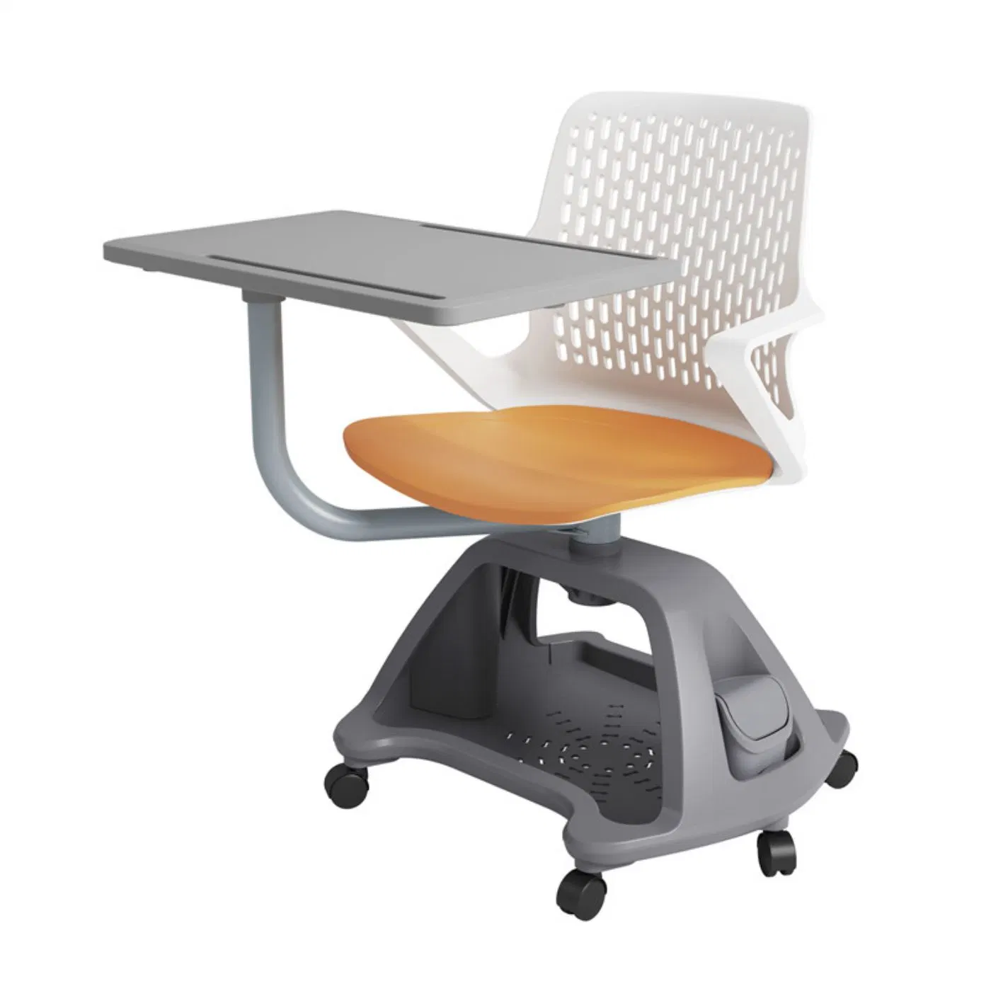 Fold Room Plastic Training Meeting Office Chair Furniture with Arm