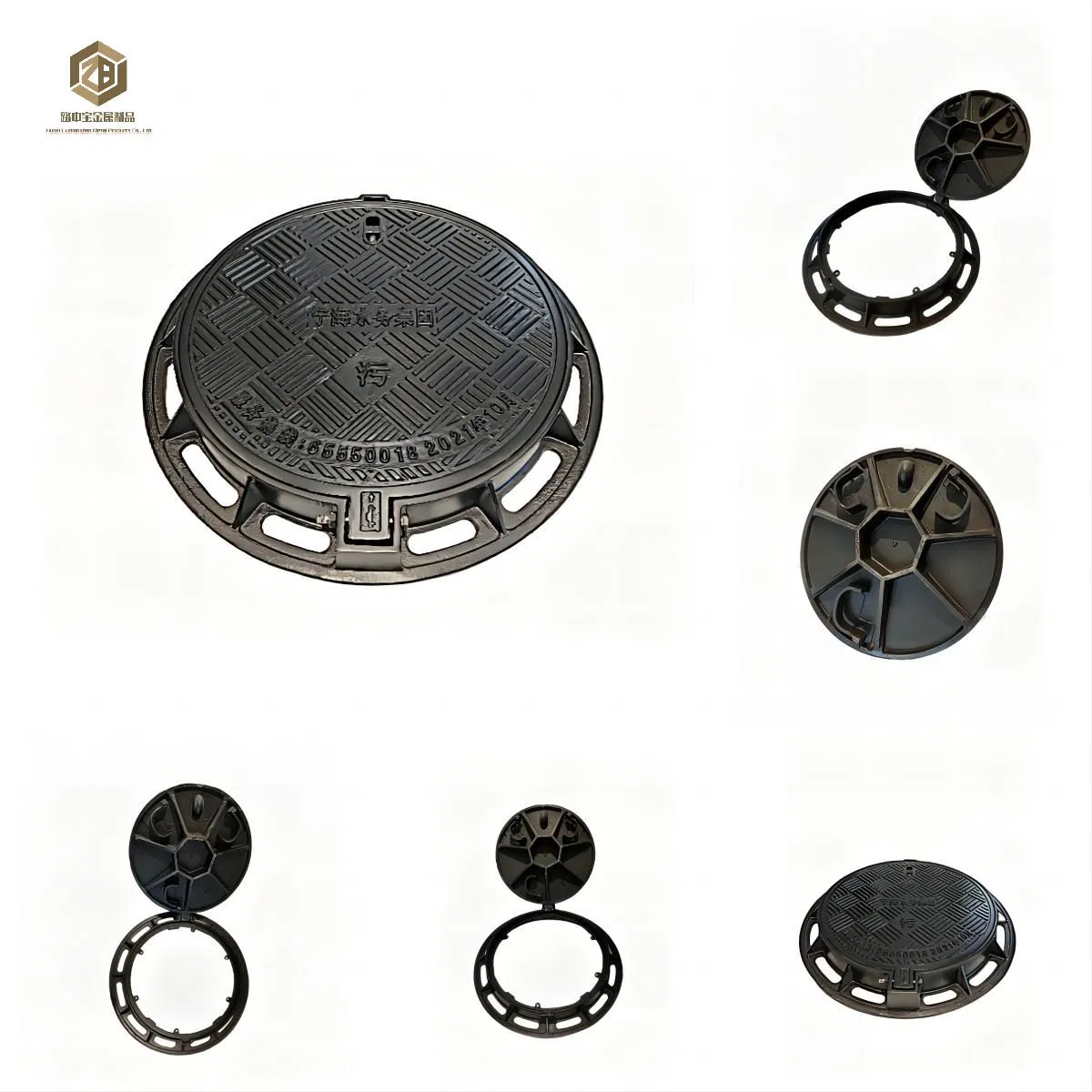 Class B125-D400 Ductile Iron Round Manhole Cover