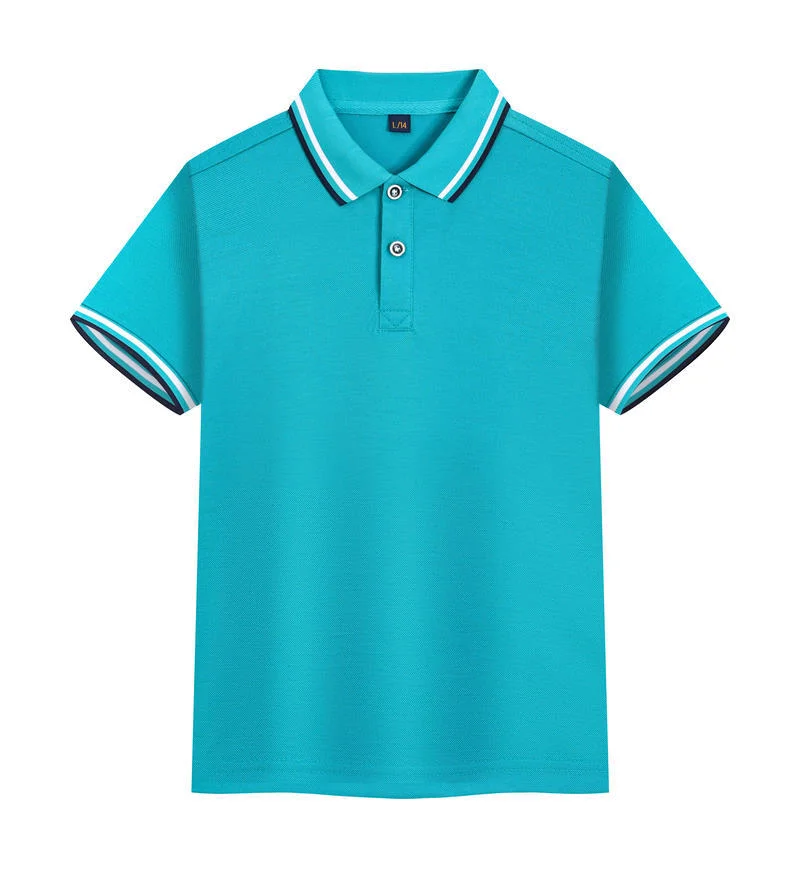 Custom 100%Cotton Children Polo Shirt