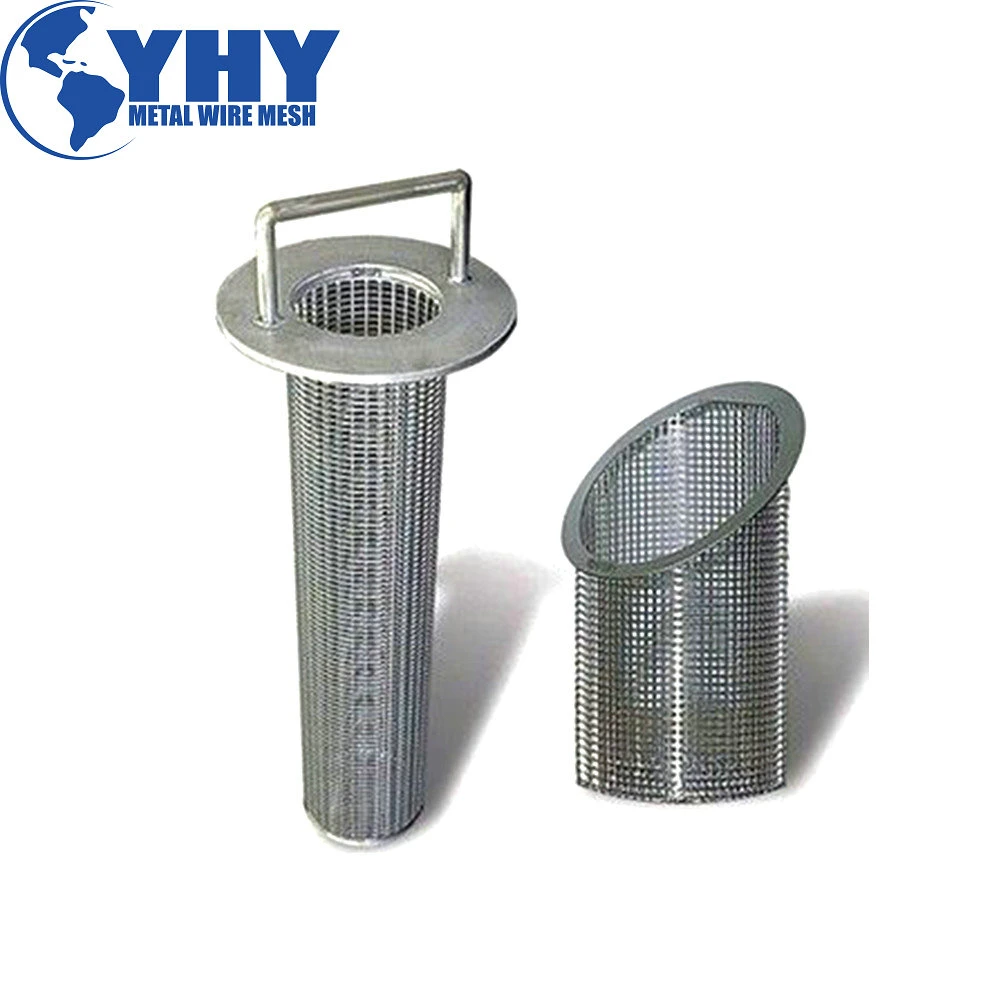 Machine Filter Component Round Hole Perforated Metal Tube