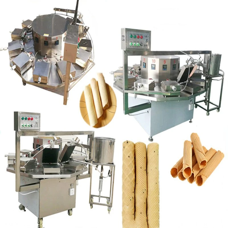 Ice Cream Cone Making Machine Egg Roll Machine for Bakery Equipment