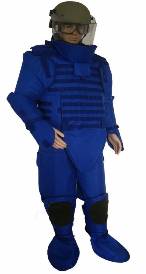 Costume de destruction de bombe antidéflagrante de la police militaire