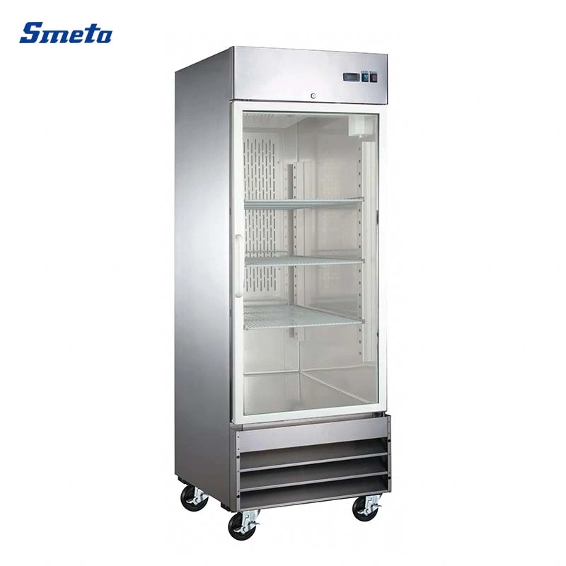 Reach-in Solid Door Kitchen Refrigerator Refrigeration Equipment