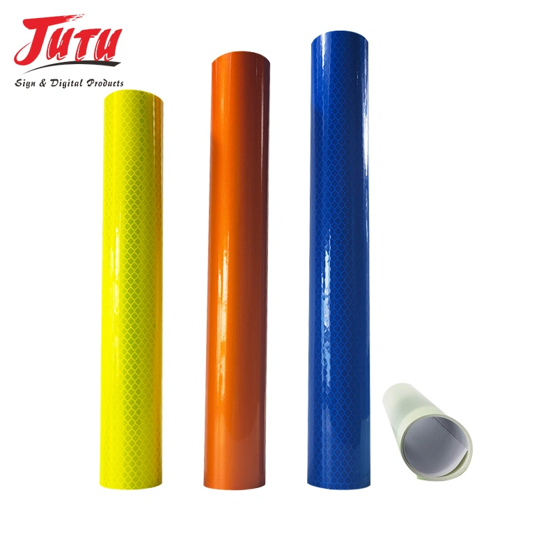 Jutu Good Weather Resistance Various Color Reflective Material with Reflective-Performance for Advertising Signs