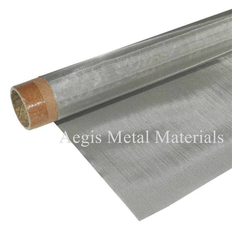 Ultra Thin 50um 60um Thickness 325 400 500 Mesh Stainless Steel Screen Printing Mesh