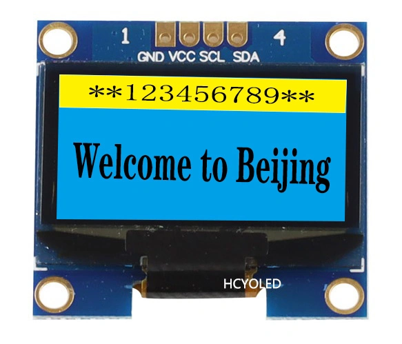 Factory Direct Sale 0.96 Inch, 1.3 Inch Micro OLED Display and Multiple Options Available, Customizable Display