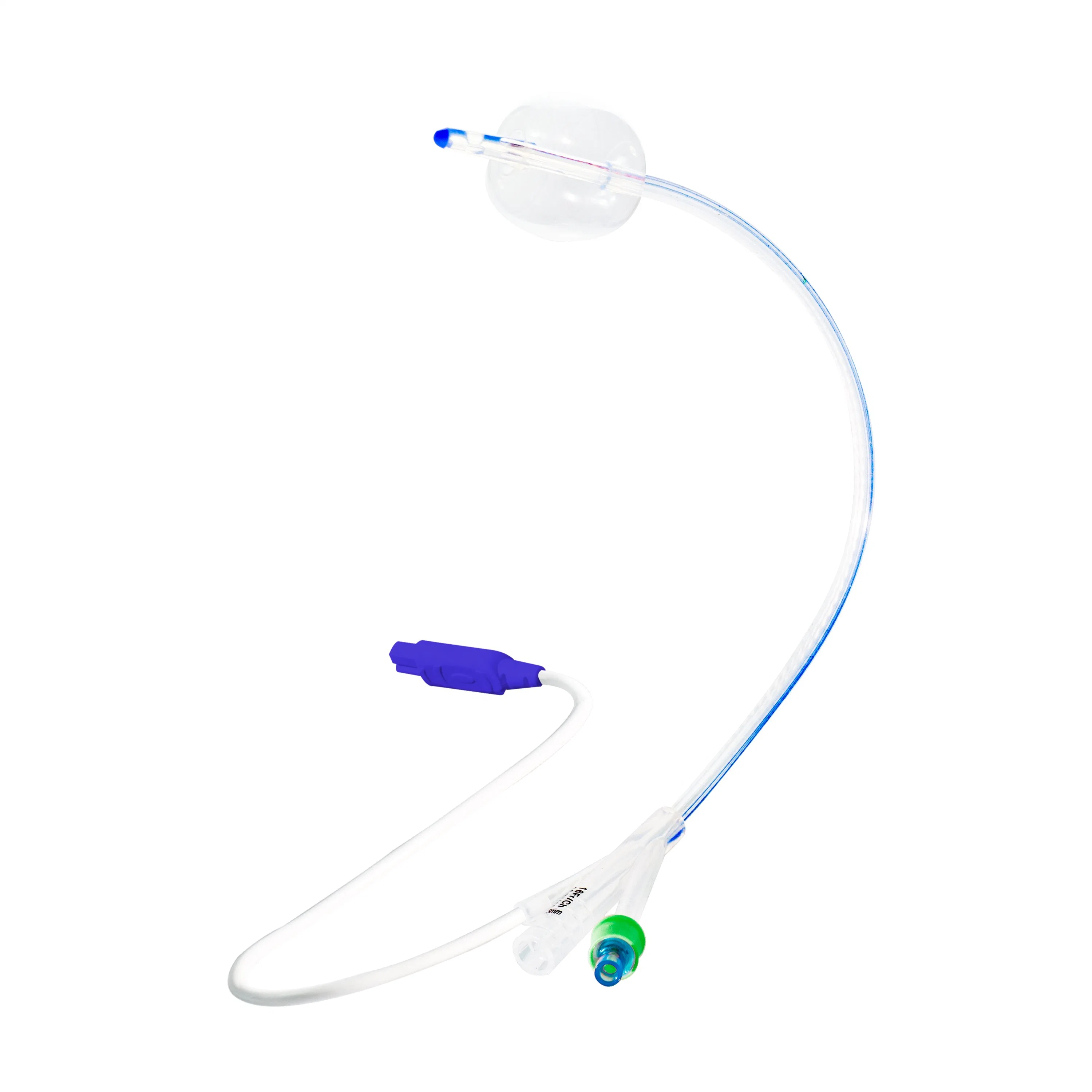 High Temperature Sensing Effect 3-Way Foley Catheter From China