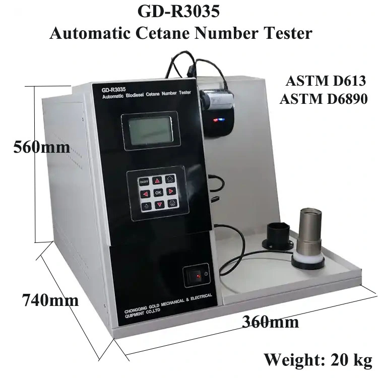 Fully-Automatic Cetane Number Tester for Biodiesel