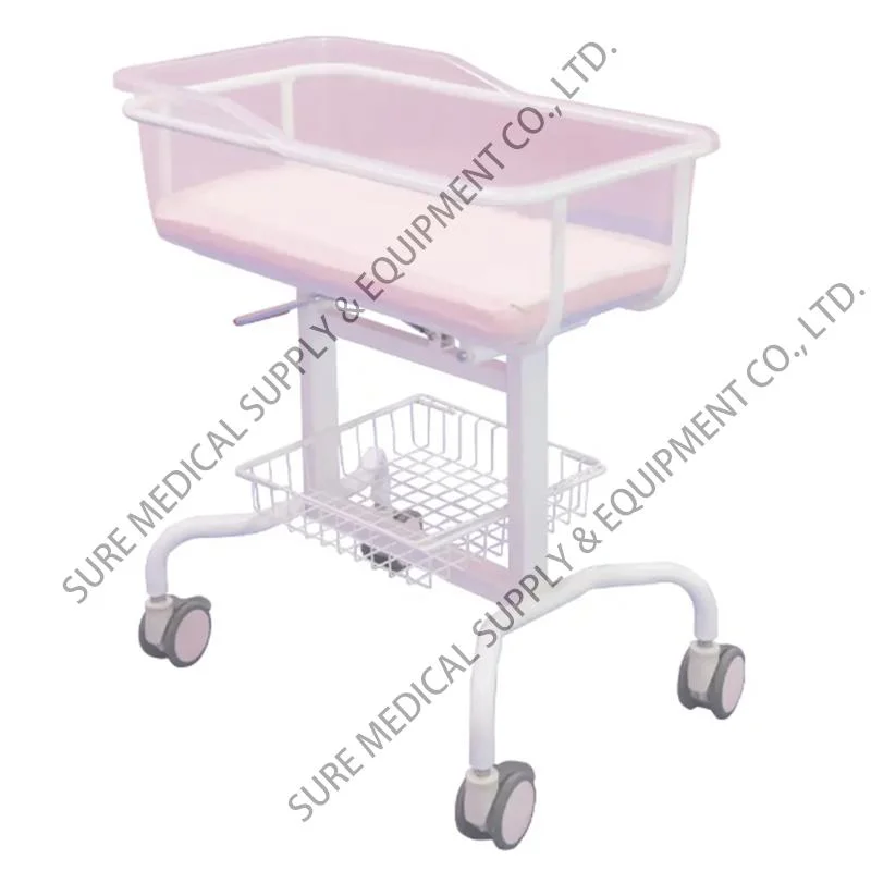 Высококачественный регулируемый ABS Hospital Newborn Baby Crib