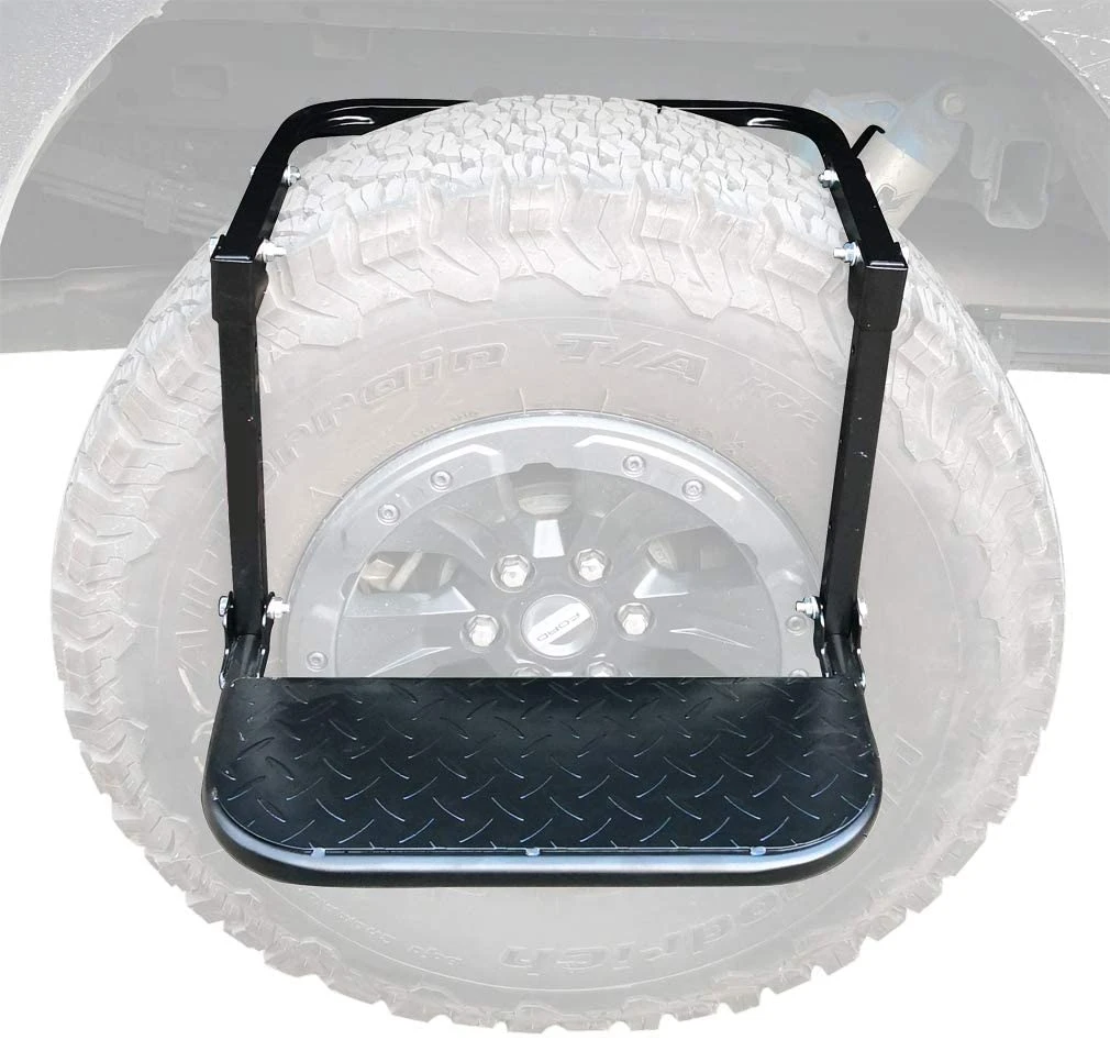 Portable Tire Step for Pickup SUV Max 14.4" Tire