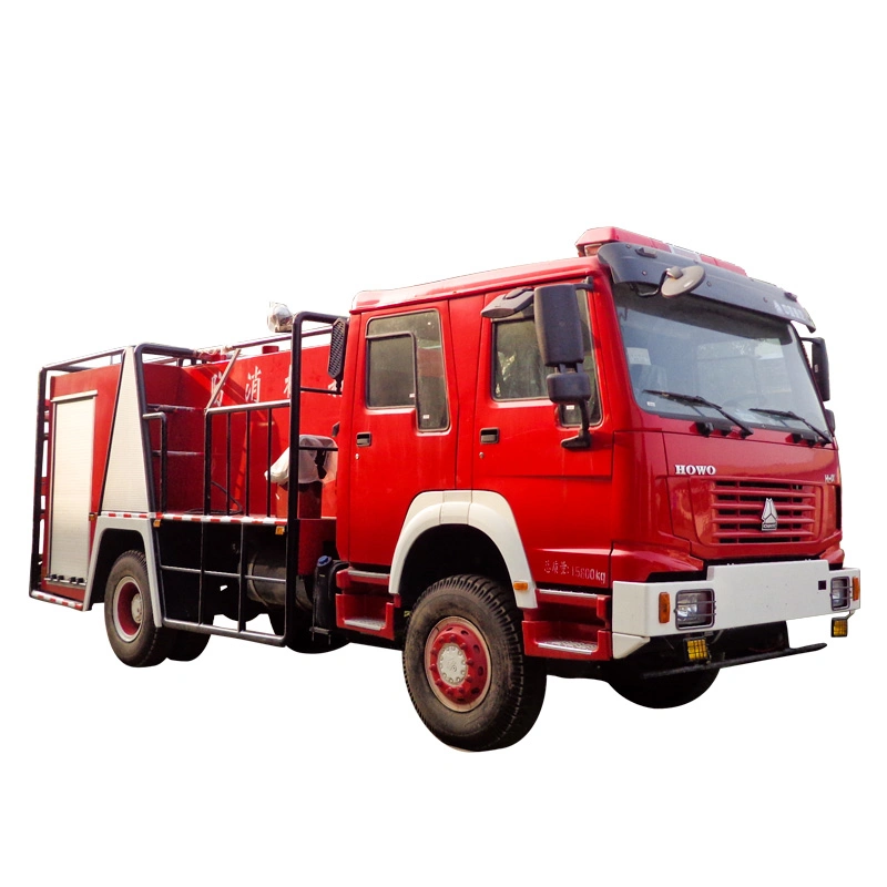 Hubei, China off-Road Manten Naked, Waxed, Bulk Ship, RO-RO Extinguisher Fire Truck Tender