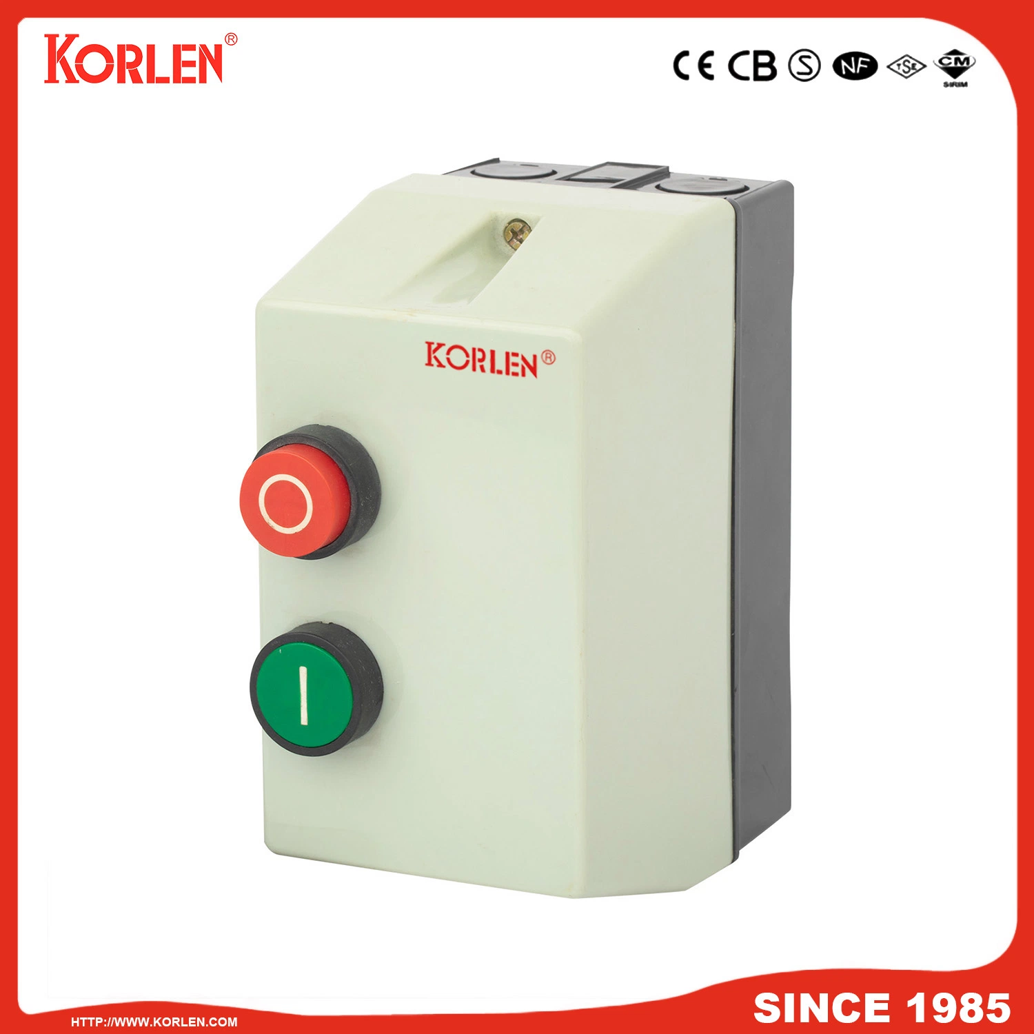 Magnetic Starter Dol Soft Starter 660V Controlled Power up to 45kw