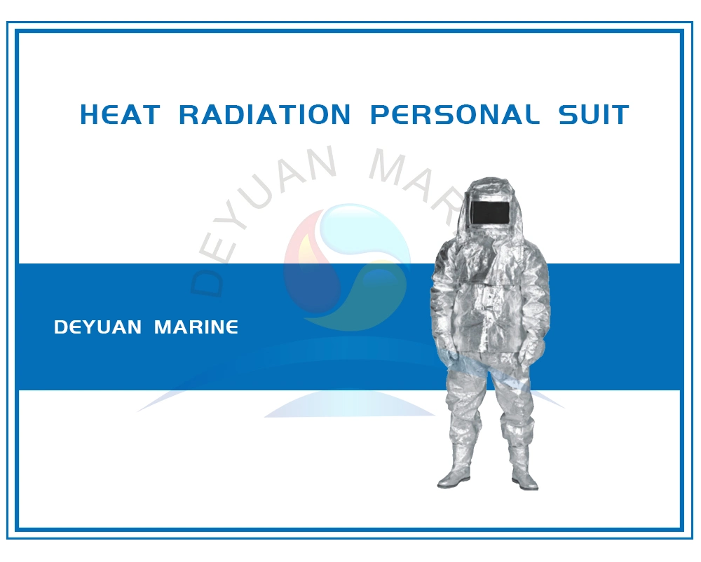 Fireman's Heat Resistant Aluminum Suit