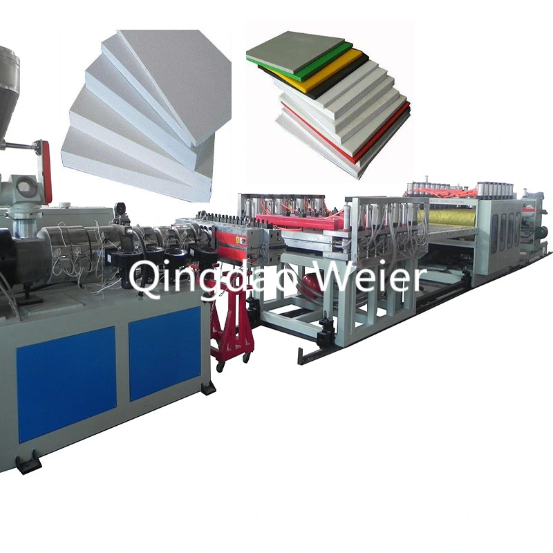 WPC PVC Crust Foam Board Extrusion Line WPC Foam Board Making Machine PVC Foam Board Extruder