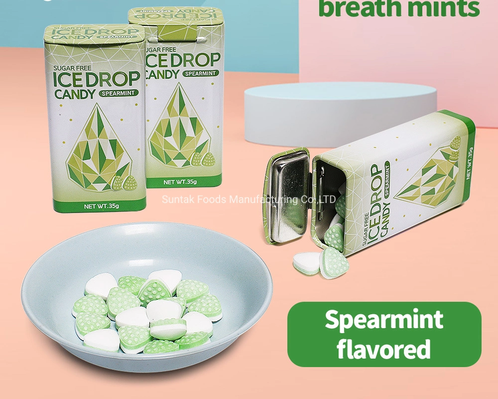 Private Label Peppermint Flavor Sugar Free Sweet Mints