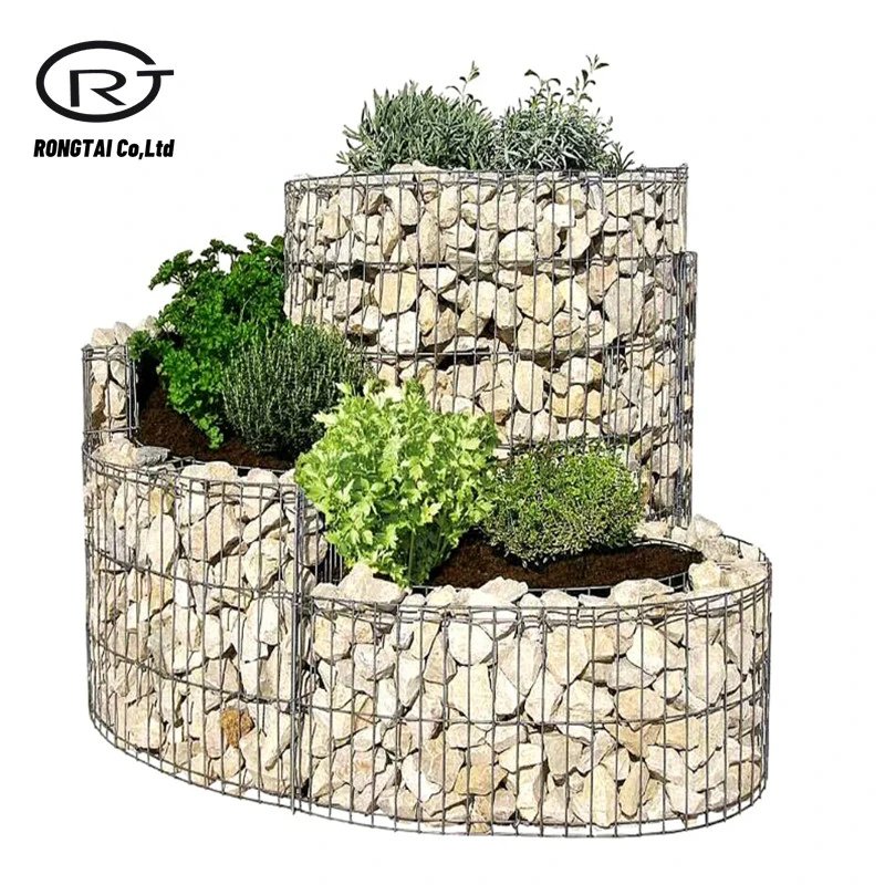 Gabion soldado de hierro/ malla de gabion de piedra/ gabion galvanizado Cages de red