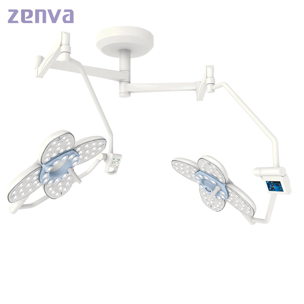 Modulares Ondal Spring Arm LED Shadowless Surgery Light mit zwei Kopfpolsterminen