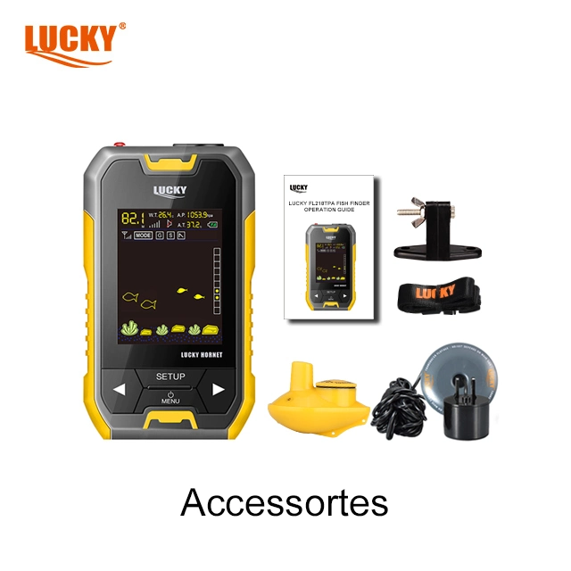 Lucky Larger Screen Ecoscandaglio Wireless FL218tpa-Wt