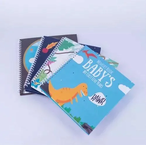 Custom Notebook Spiral Bind with Different Styles Size