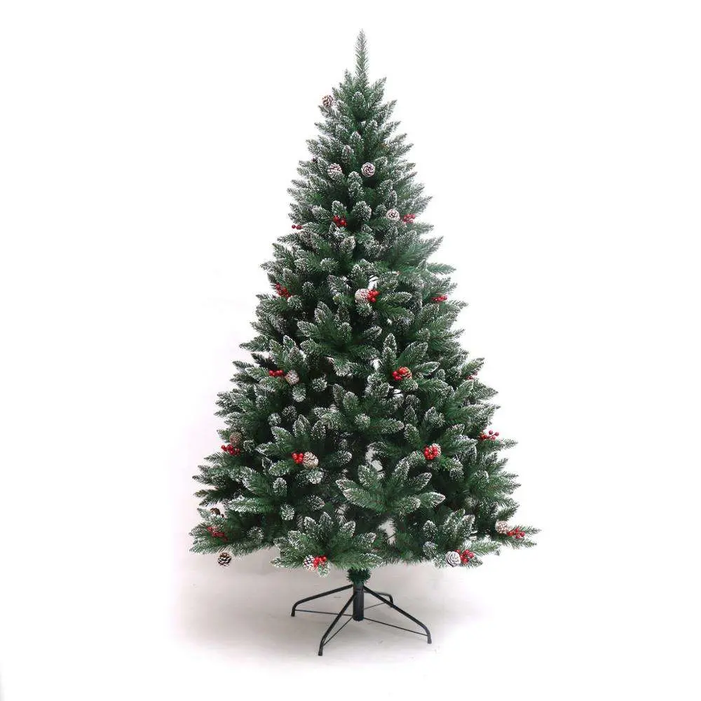 White Pine Cone Supplies-Old Home Decoration Artificial LED Christmas Trees