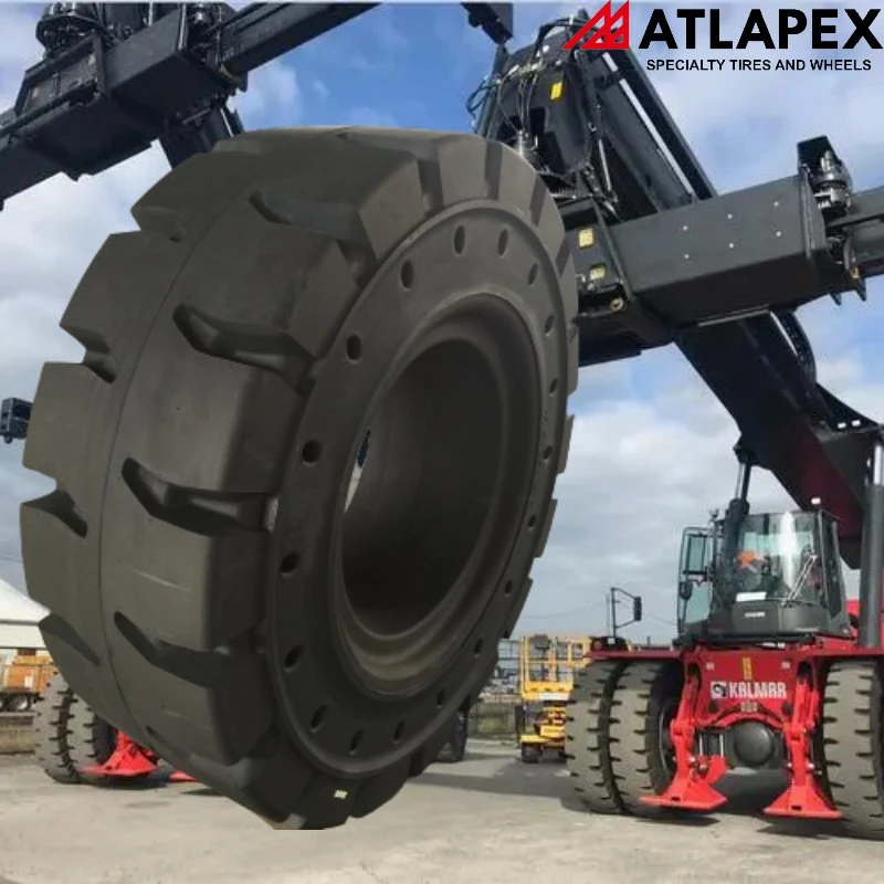 Tyre with Rim Manufacturer E3 L5 14.00-24 23.5-25 17.5-25 Industrial Llanta Heavy Duty off Road Mining Dump Truck Crane Port Use OTR Wheel Loader Solid Tire