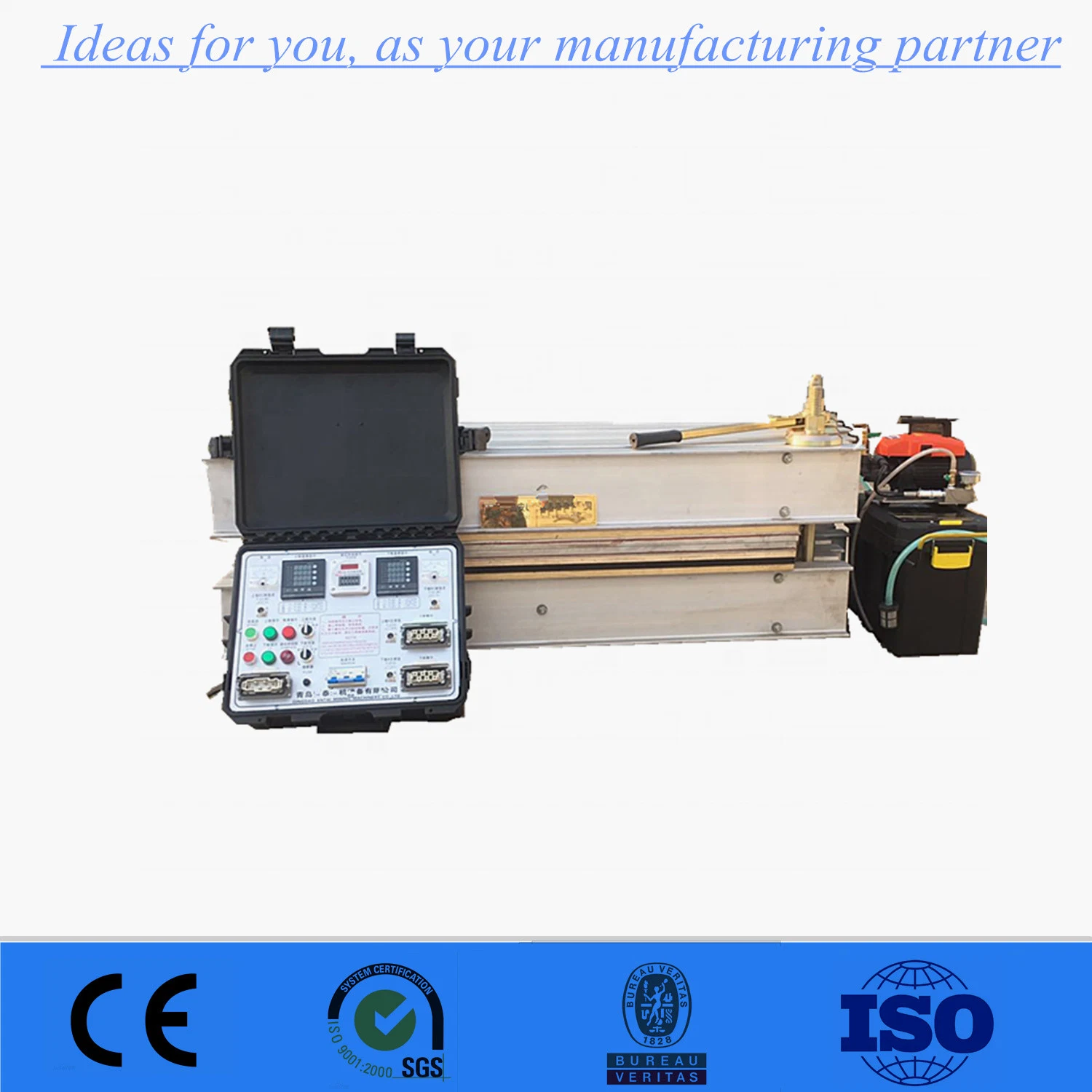 100psi 200psi Sectional Type Rubber Conveyor Belt Welding Vulcanizing Machine