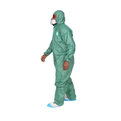 Category III Disposable Heavy Chemical Resistant OEM PP+PE Protective Clothing