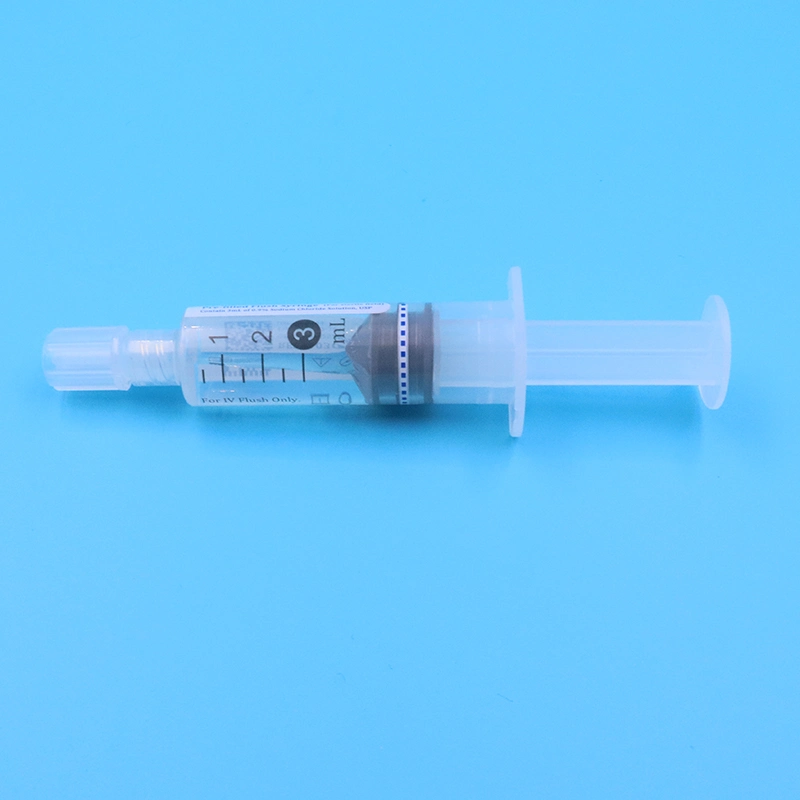 3ml 5ml 10ml Medical Supply Luer Lock Pre-Filled Plastic Syringe for Injection