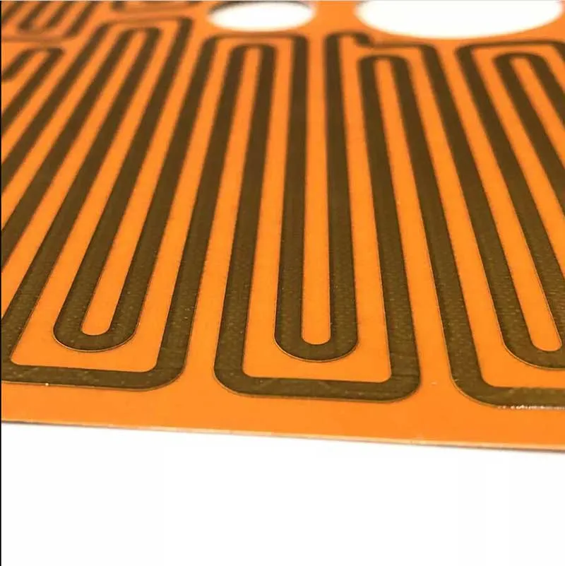 Free Sample Electric PCB Kapton Heating Pad with Connector Manufacturer Directly