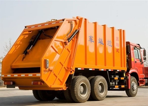 Sinotruk HOWO 5cbm 8cbm 10cbm Swing Arm Skip Garbage Truck