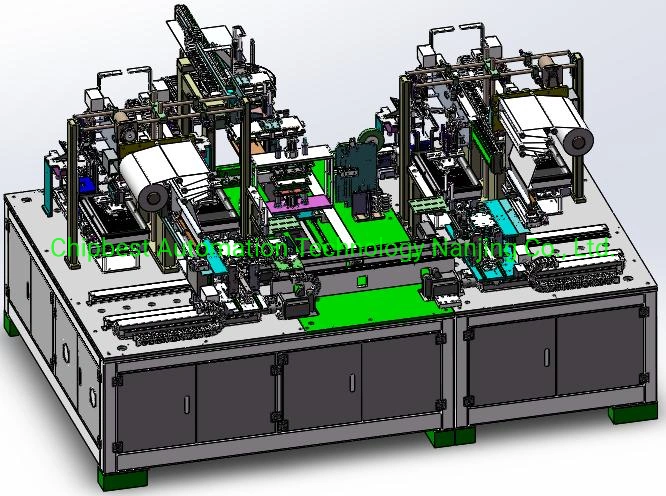 Dual Station Lamination Stacking Machine for Lithium Battery Production