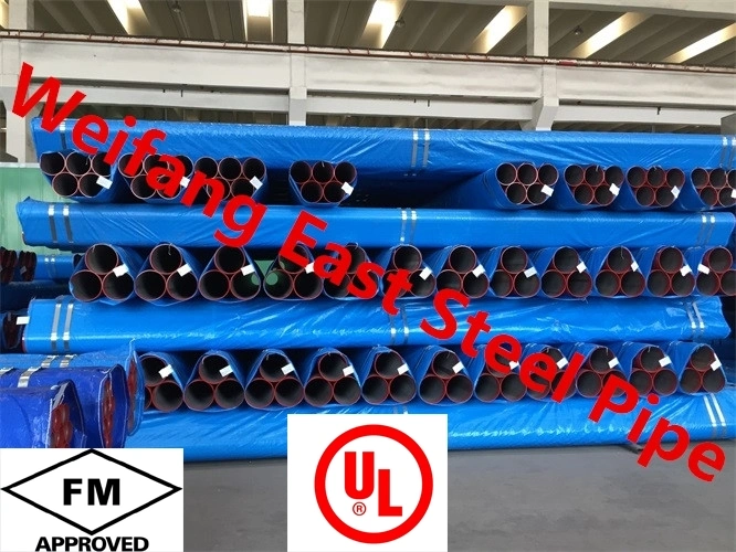 UL/FM ASTM A795 Sch10 Steel Pipe for Sprinkler Fire Fighting System