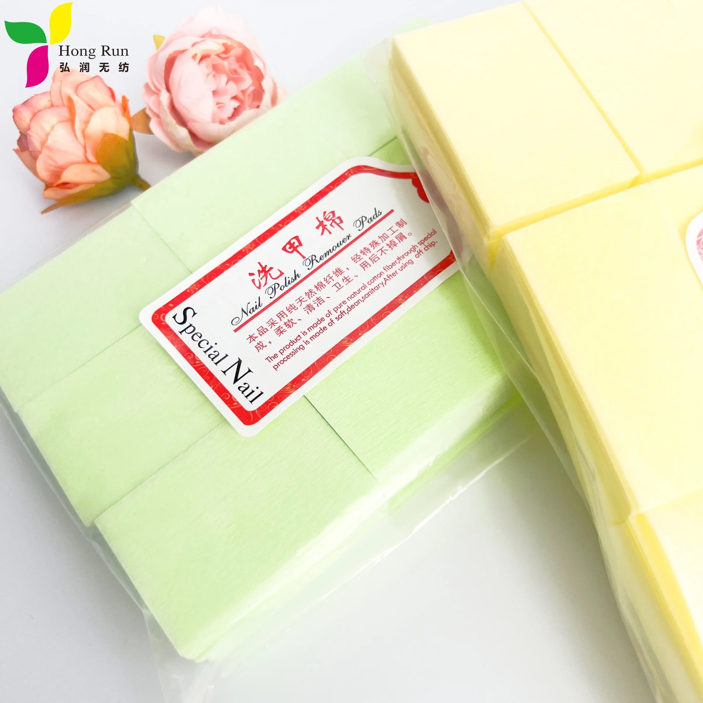 Disposable Cleaning Tissue for Nails Customized Mini Portable Nail Wiping Paper