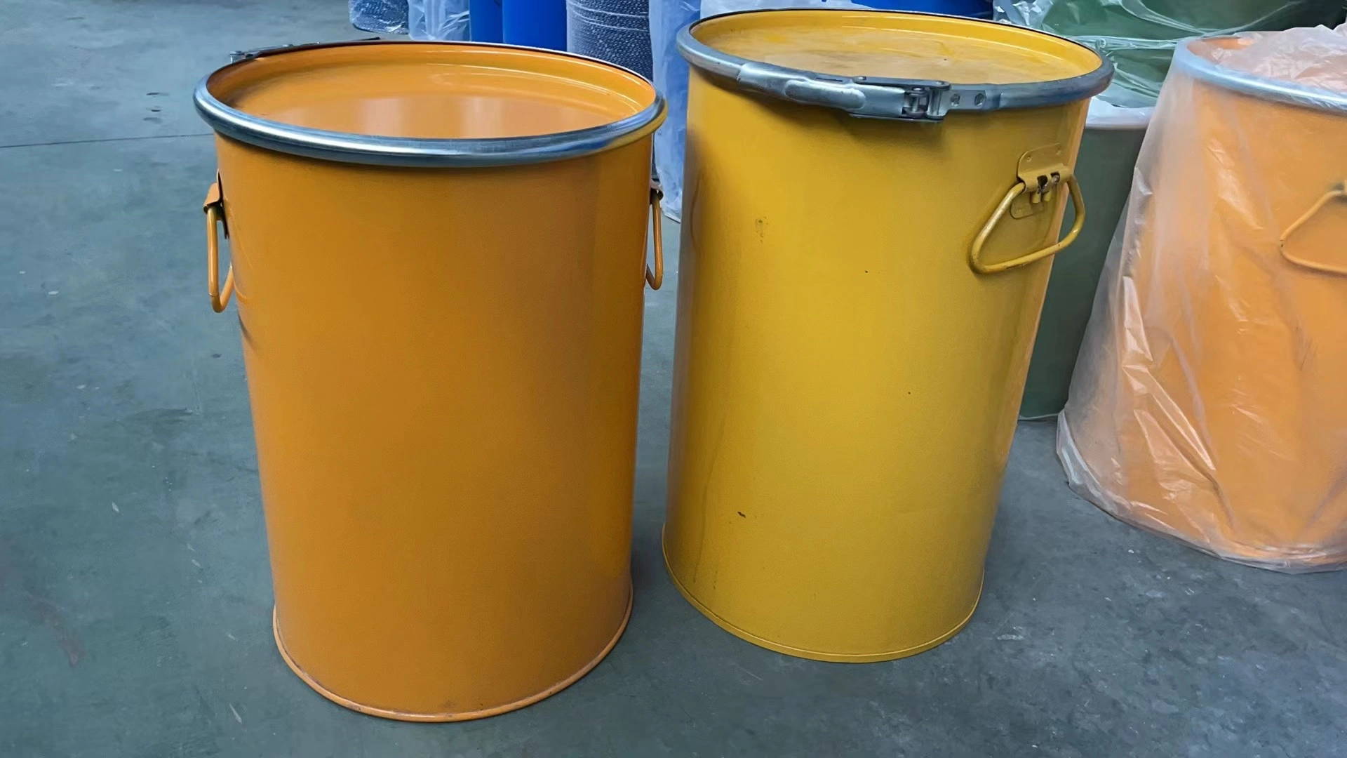 25L 30L 50L 65L Chemical Grade Cold Rolled Steel Drums for Chemical Liquid Storage