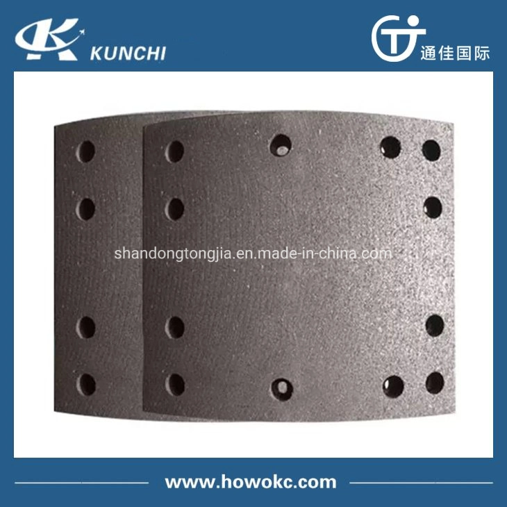 Truck Parts for Sinotruk Wg9231342068 Brake Lining for HOWO, Shacman, FAW, Dongfeng Truck