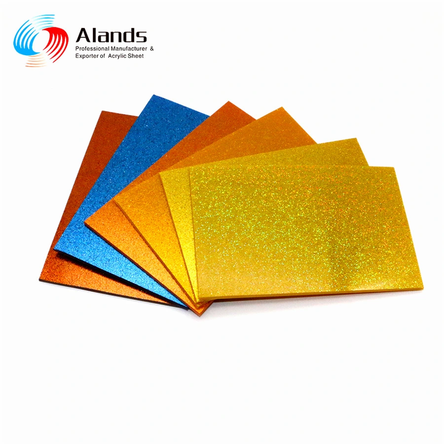 Hot Sale Glitter Acrylic Sheet High quality/High cost performance Plexiglass Panels for Advertising