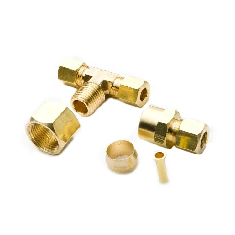 Custom Precision Brass CNC Machining Parts Copper Parts CNC Hardware Accessories Processing