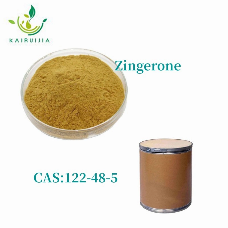 Natural Ginger Flavor 98% Zingerone Zingerone Powder CAS 122-48-5