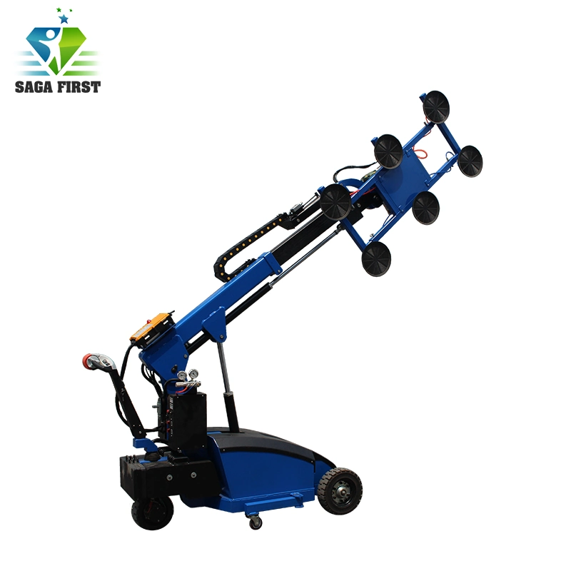 2021 High quality/High cost performance  Movable Hydraulic Electric Drivable Heavy Duty Glass Robot in Vacuum Lifter