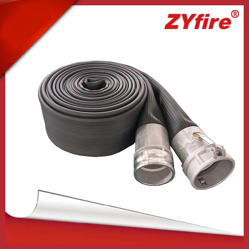 Zyfire Large Diameter Drain Hose NBR Layflat Discharge Hose