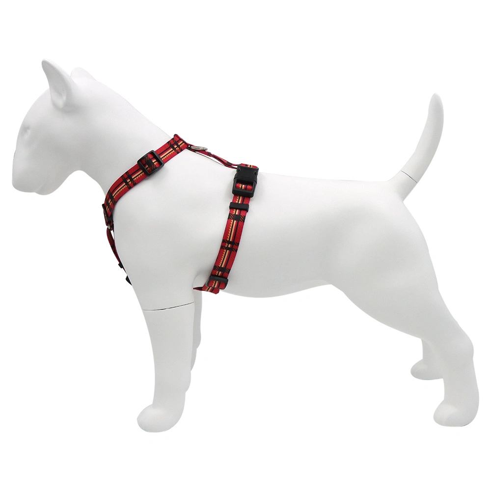 Factory Direct Custom Pet Print Harness Polyester Dog Strap Can Be Customized Logo OEM Pet Products.